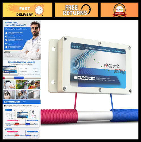 Whole house water descaler - water,